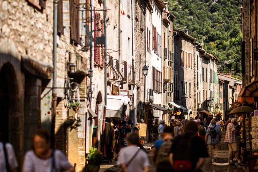 Les Maisons Du Conflent, Maisons Familiales En Pierre Au Coeur Des Remparts Вільфранш-де-Конфлан Екстер'єр фото