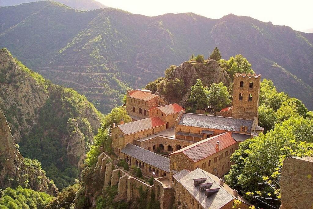Les Maisons Du Conflent, Maisons Familiales En Pierre Au Coeur Des Remparts Вільфранш-де-Конфлан Екстер'єр фото